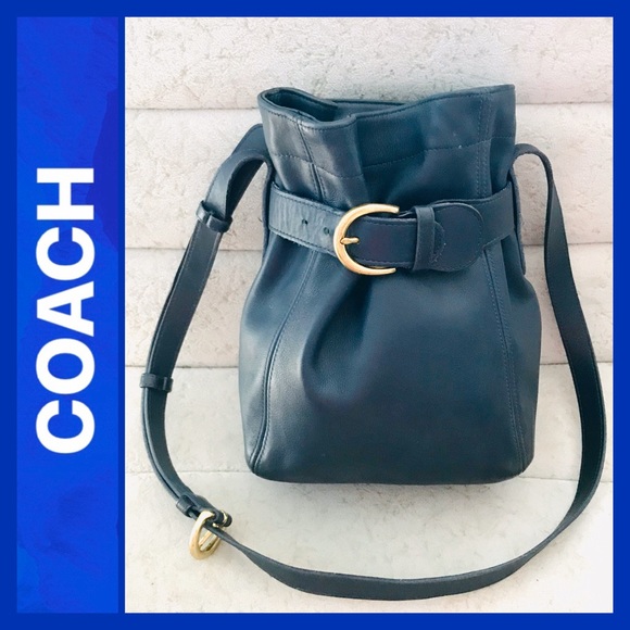 Coach Handbags - Coach 4156 leather Boho Belted Satchel bag vintage